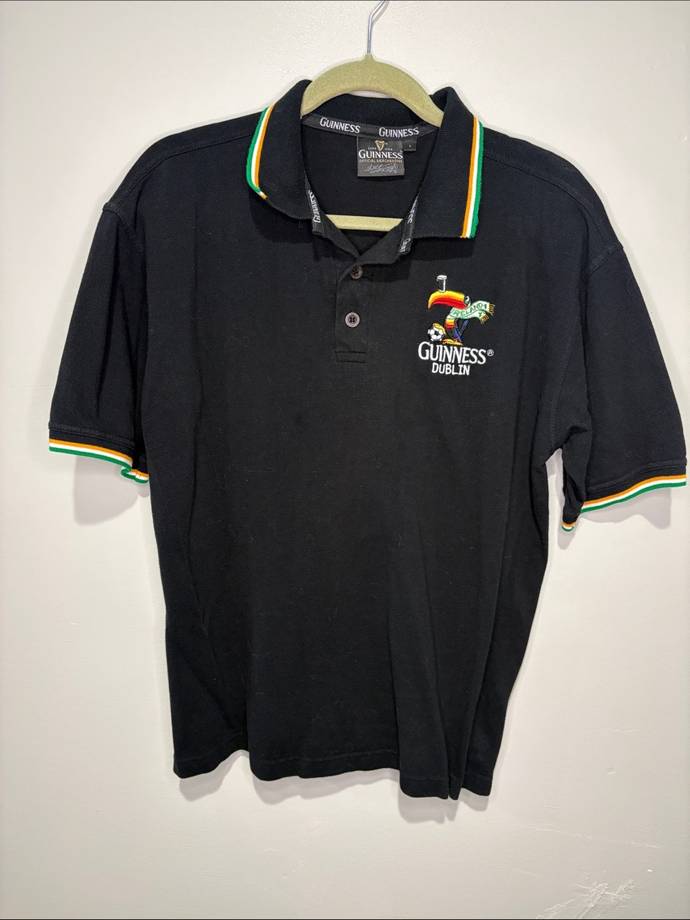 Guinness Dublin Soccer Polo  - Men's Large